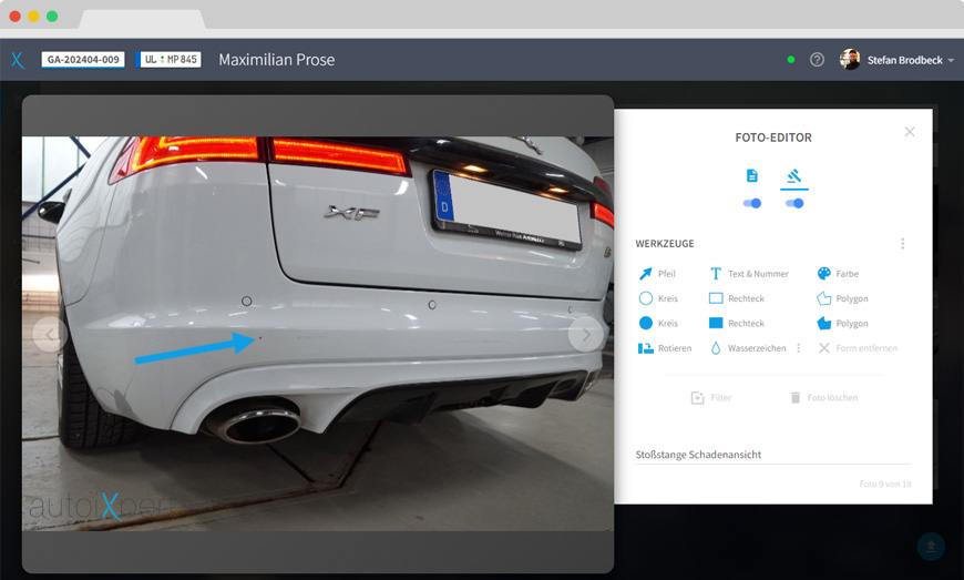 Screenshot Foto-Editor